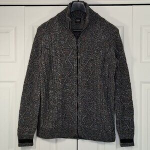 Hugo Boss Knit Full Zip Cardigan Sweater